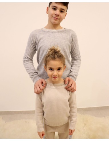 PULL 100% CASHMERE KIDS "CAREZZA"