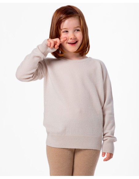 PULL 100% CASHMERE KIDS "CAREZZA"