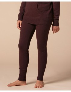 PANTAJOGGING UNISEX IN 100% CASHMERE "REBECCA" - MARRONE