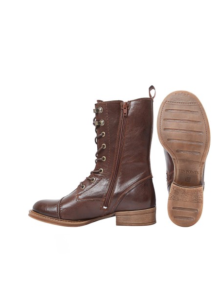 STIVALETTO IN PELLE NATURALE MEDIO "PANDORA"