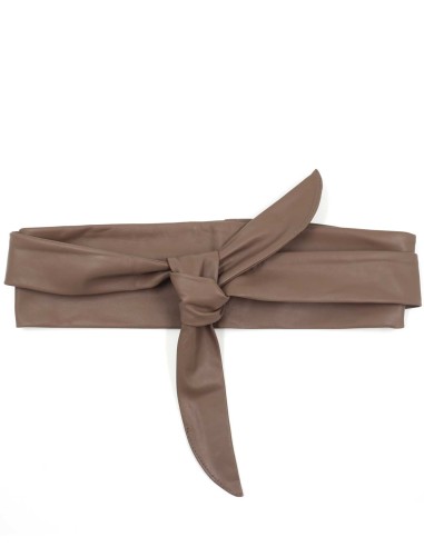 FUSCIACCA IN NAPPA NATURALE ARTIGIANALE 10*220 CM