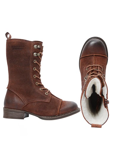 STIVALETTO PANDORA MEDIO  NABUK CON VELLO