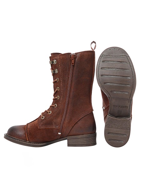 STIVALETTO PANDORA MEDIO  NABUK CON VELLO