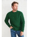 MAGLIONE DONEGAL IRLANDESE A COSTE