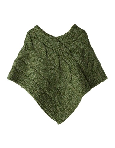 PONCHO ARAN KIDS IN LANA SUPERSOFT
