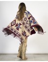 PONCHO / MANTELLA IN LANA CON FRANGE "CAPE"