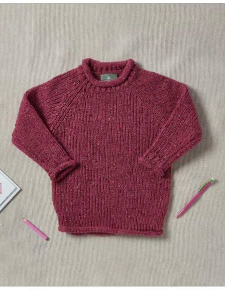 MAGLIONE KIDS IN 100% LANA DONEGAL