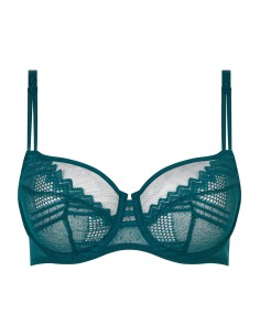 REGGISENO SFODERATO CON FERRETTO "RODEO" - PETROLIO