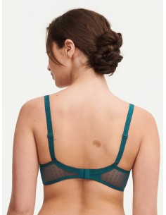 REGGISENO SFODERATO CON FERRETTO "RODEO" - PETROLIO 2