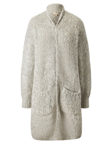 CAPPOTTO TRICOT IN ALPACA MELANGE “GEORGIA”