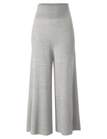 PANTALONI CULOTTE IN CASHMERE, SETA E LANA “MANOA”