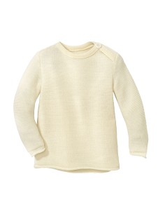 MAGLIONCINO BABY UN PURA LANA MERINO MELANGE - OLIVA 2