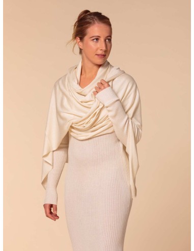STOLA CASHMIRETTA IN SETA E CASHMERE