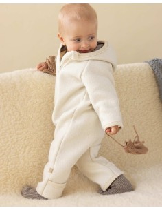 TUTONA BABY DA ESTERNO IN LANA COTTA BIOLOGICA CON ZIP -... 2