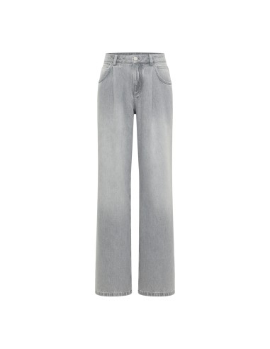 JEANS AMPIO CON PENCES "MARLENE"