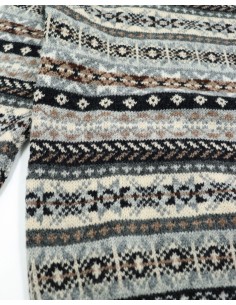 MAGLIONE UOMO SCOZZESE IN 100% LANA VERGINE "FAIRISLE... 2