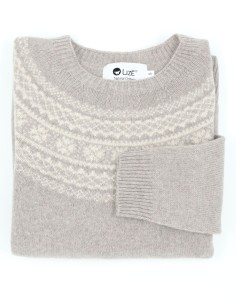 MAGLIONE SCOZZESE IN LANA D'AGNELLO SUPERFINE "IRIS" -... 2