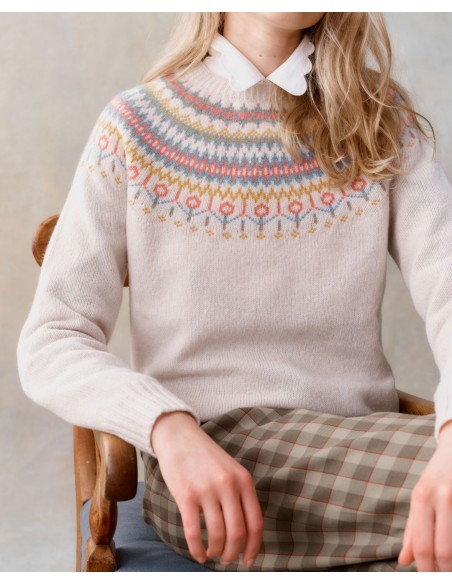 MAGLIONE SCOZZESE LANA D'AGNELLO "ANYA"