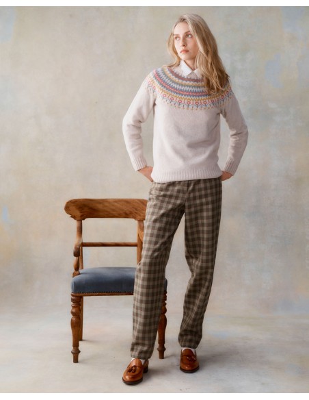 MAGLIONE SCOZZESE LANA D'AGNELLO "ANYA"