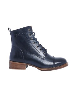 STIVALETTI "PANDORA" CON VELLO E ZIP - NAVY