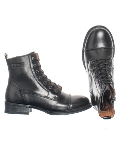 STIVALETTO IN PELLE "PANDORA" CON ZIP 2