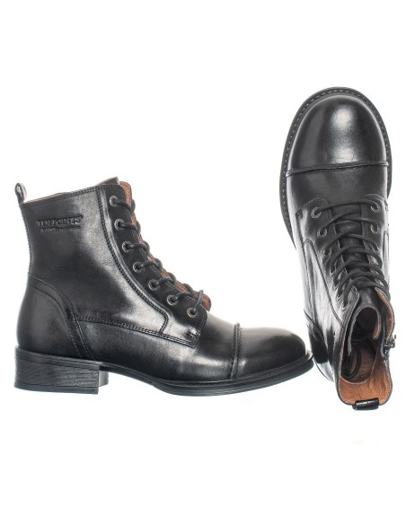 STIVALETTO IN PELLE "PANDORA" CON ZIP