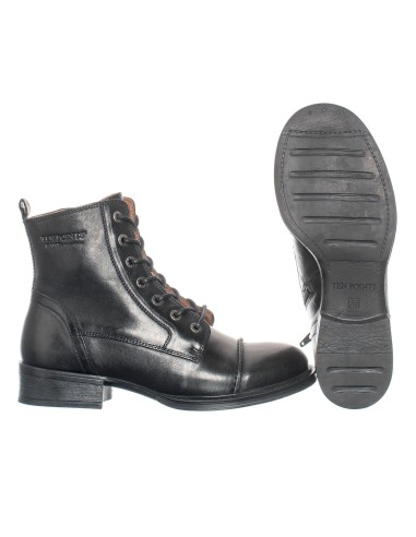 STIVALETTO IN PELLE "PANDORA" CON ZIP