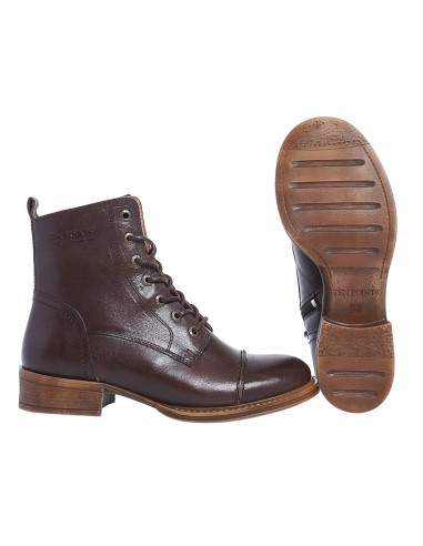 STIVALETTO IN PELLE "PANDORA" CON ZIP