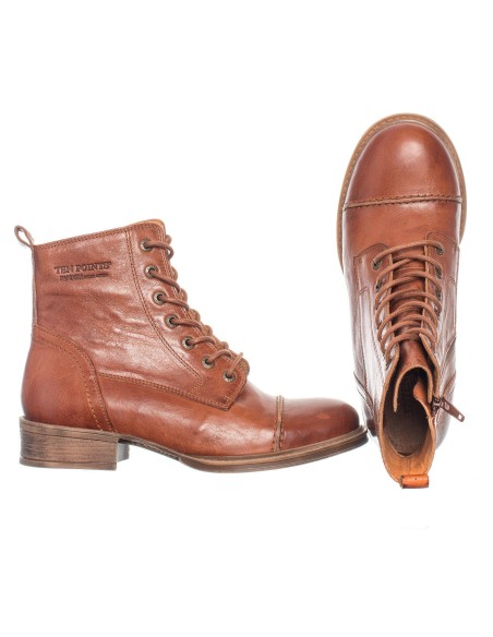 STIVALETTO IN PELLE "PANDORA" CON ZIP