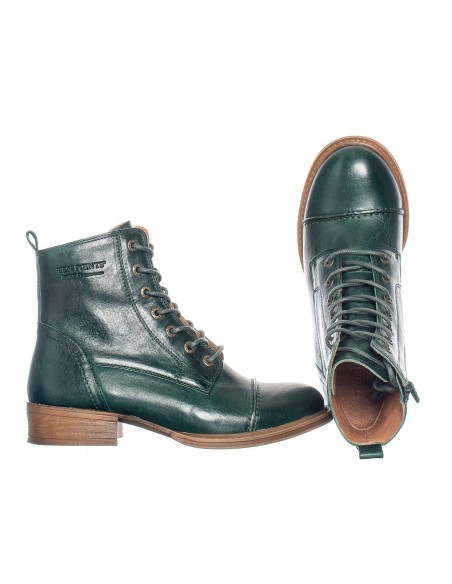 STIVALETTO IN PELLE "PANDORA" CON ZIP