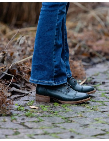 STIVALETTO IN PELLE "PANDORA" CON ZIP