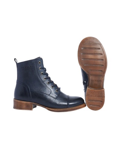 STIVALETTO IN PELLE "PANDORA" CON ZIP