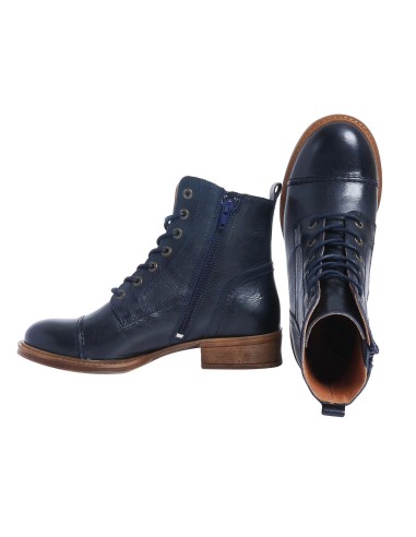 STIVALETTO IN PELLE "PANDORA" CON ZIP