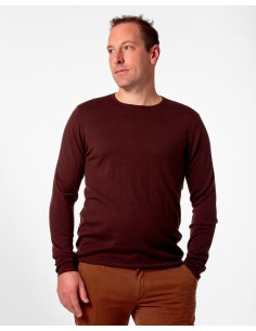 CASHMIRETTA UOMO GIROCOLLO IN SETA E CASHMERE "THOMAS" -...