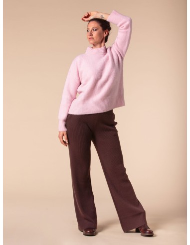 MAGLIONE CHUNKY IN 100% CASHMERE SPAZZOLATO...