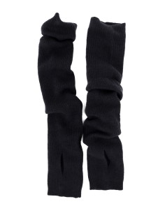 SCALDABRACCIA LUNGHI IN LANA E CASHMERE "MJSTIC" - NERO 2