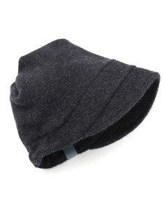 BERRETTO IN LANA MERINO CON FRONTINO "LUNA" - ANTRACITE 2