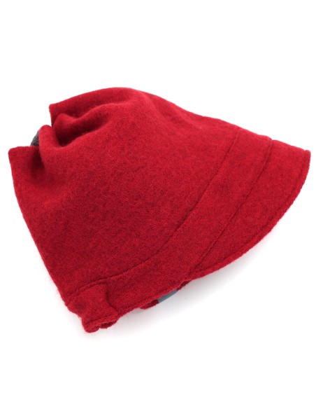 BERRETTO IN LANA MERINO CON FRONTINO "LUNA"