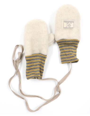 GUANTI/MANOPOLE BIMBI IN PILE DI LANA