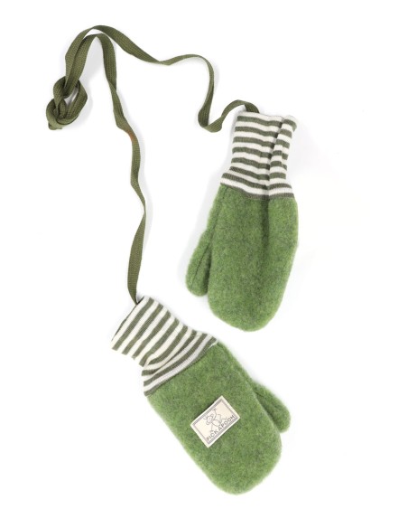 GUANTI/MANOPOLE BIMBI IN PILE DI LANA