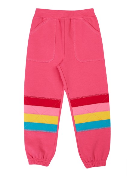 PANTALONE TUTA BIMBA IN COTONE BIOLOGICO FELPATO "MALPAS"