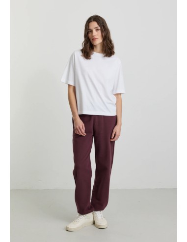 PANTALONE SPORTIVO IN FELPA DI COTONE BIOLOGICO...