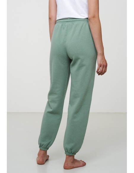 PANTALONE SPORTIVO IN FELPA DI COTONE BIOLOGICO VEGAN "SCILLA"