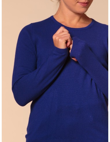 PULL BASIC IN 100% BABY CASHMERE "OLIVIA"