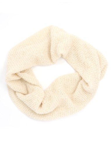 SCIARPA INFINITY LOOP IN  ALPACA, SETA E LINO...