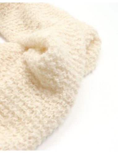 SCIARPA INFINITY LOOP IN  ALPACA, SETA E LINO...