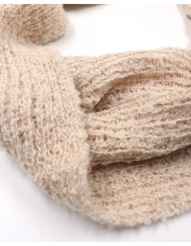 SCIARPA INFINITY LOOP IN  ALPACA, SETA E LINO...