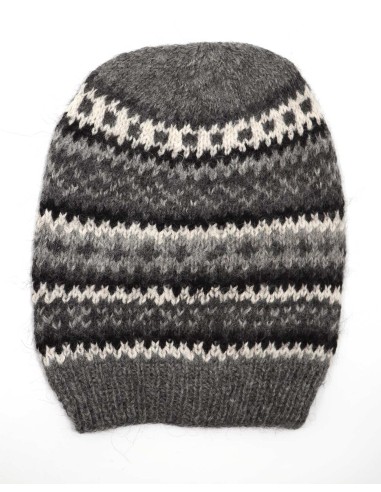 BERRETTO UNISEX IN 100% ALPACA "PATTERN"