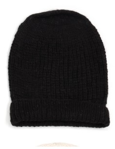 BERRETTO UNISEX IN ALPACA - NERO