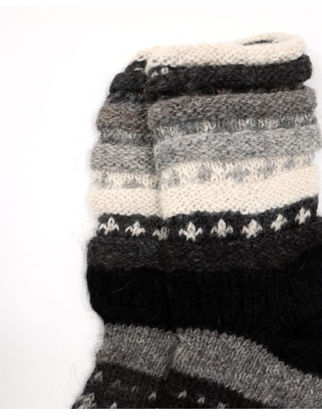 CALZETTONI UNISEX IN 100% ALPACA